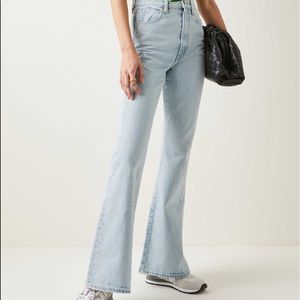 SLVRLAKE Indiana Rigid High-Rise Super-Flare Jeans
